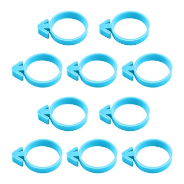 10PCS Icing Bag Ties Baking Supplies Accessories Silicone Decoration Bag Ties Pastry Cake Decorating Supplies