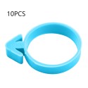10PCS Icing Bag Ties Baking Supplies Accessories Silicone Decoration Bag Ties Pastry Cake Decorating Supplies