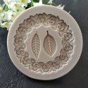 Wreath Leaf Silicone Liquid Mold Kitchen Cake Chocolate DIY Mold Fondant Baking Mold