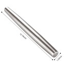 13 Inch Rolling Pins Smooth Stainless Steel Tapered Design Rolling Pins for Baking Pizza Dough Pie Pastries Cookies Pasta Kitchen Gadgets