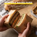 26FT Roll Baking Paper Greaseproof Heat-resistant Kitchen Cooking Sheets Non-Stick Baking Parchment for Baking Grilling Air Fryer Steaming Bread Cup Cake Cookie