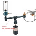 Camping Stove Splitter Lindal Valve Propane Tank Adapter for Hiking Picnic BBQ