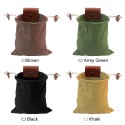 Collapsible Easy Looping Belt Bag Water-repellent Fruit Picking Bag Food Belt Pouch Tool Belt Bag for Hiking Camping Fishing Gardening Mountaineering