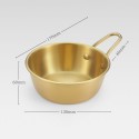 Outdoor 304 Stainless Steel 380ml Sierra Bowl Picnic Tableware Portable Barbecue Hiking Camping Cup Picnic Cookware