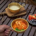 Outdoor 304 Stainless Steel 380ml Sierra Bowl Picnic Tableware Portable Barbecue Hiking Camping Cup Picnic Cookware