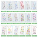 Dream Epoxy Resin Crystal Sticker Bronzing Transparent Decoration Stickers Self-Adhesive 19.5*7cm for DIY Decoration Journals Scrapbooks Diary Planner