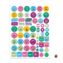 12 Sheets Essentials Planner Sticker Weekly Daily Schedule Sticker Planner Sticky Notes for DIY Calendar Planner Journal Decoration