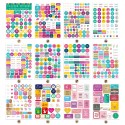 12 Sheets Essentials Planner Sticker Weekly Daily Schedule Sticker Planner Sticky Notes for DIY Calendar Planner Journal Decoration