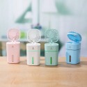 USB 18650 Battery Rechargeable Fan Ventilation Air Conditioning Fans Portable  Cooler Mini Operated Hand Held Cooling Fan for Outdoor Home