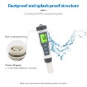 Digital PH Meter with ATC 3 in 1 Water Quality Tester PH/Temp Meter Total Dissolved Solid Tester Water Detector for Drinking Water Pool Spa Lab Aquarium Pond PH Test Tool for Water