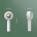 Handheld Cooling Fan Refrigeration Portable Mini Fan 3 Speed Low Noise Personal Fan for Travel Camping Office Home USB Rechargeable Electric Fans