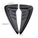 1Pair universal Leaf Plate Air Inlet Decoration Trim Cover Side Fender Car Styling