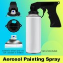 Aerosol Painting Spray Handle with Full Grip Trigger for Painting Car Maintenance(Can is not included)