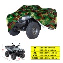 Universal Heavy Duty ATV ATC Cover 190T Rain Waterproof Dustproof Cover Anti-UV Ripstop Beach Camouflage Vehicle Outdoor Protection