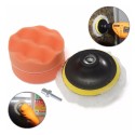 5PCS Large Diameter 4In Sponge Disc Automobile Furniture Polishing Waxing Suit