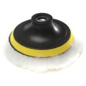 5PCS Large Diameter 4In Sponge Disc Automobile Furniture Polishing Waxing Suit