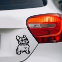 Bulldog Dog Car Sticker Reflective Car Adhesive Tape Styling Decoration