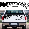 Car Auto Body Sticker Vinyl Graphics Decals, Car Stylin Decals Tail Stripes Pickup Trunk Car Rear Decor Sticker Replacement for-Volkswagen-Amarok 4X4 OFF ROAD