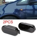 Dynamic LED Side Indicator Black Smoke Turn Signal Replcement for FORD/SEAT/SKODA/VW/LUXFACTORY