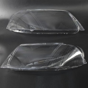 Headlight Headlamp Clear Lens Cover Caps Replacement For Volkswagen VW Passat B5.5