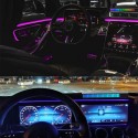 32 Bit RGB Sound Field Pickup Ambient Light Voice Activated Pickup Rhythm Light Sound Reactive LED Light Bar Colorful Fashionable BT Control Lamp Bar for Car Home Office Decoration