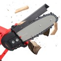 Mini Chainsaw Cordless Small Wood Chainsaw Pruning Chainsaw 800W 21V Rechargeable Portable Electric Saw for Tree Branch Wood Cutting