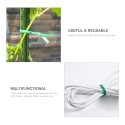 100PCS Adjustable Plant Ties Flexible Plant Cable Ties Garden Ties Plant Support Tree Vine Ties for Flower Vine Vegetables Tomatoes Wrapping Cords