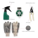 11PCS Garden Tools Set with Gardening Tote Bag Gardening Tool Kit Organizer Shovels Trowel Hand Rake Gloves Garden Sprayer