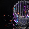 32.8FT 100LEDs String Lights USB Fairy Lamp Colorful Decorative Hanging Lights Garden Patio Landscape Light Backyard Lighting for Wedding Party Outdoor Christmas Halloween With Remote Control