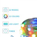 32.8FT 100LEDs String Lights USB Fairy Lamp Colorful Decorative Hanging Lights Garden Patio Landscape Light Backyard Lighting for Wedding Party Outdoor Christmas Halloween With Remote Control