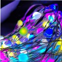 32.8FT 100LEDs String Lights USB Fairy Lamp Colorful Decorative Hanging Lights Garden Patio Landscape Light Backyard Lighting for Wedding Party Outdoor Christmas Halloween With Remote Control