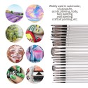 23pcs Different Sizes Paint Brushes Set Professional Nylon Hair Wooden Handle Paintbrush with Scraper Canvas Organizing Bag for Artists Children Adults for Acrylic Oil Watercolor Gouache Painting Arts Crafts Supplies