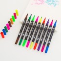 Dual Tip Brush Pens 120 Colors Art Markers Set with Brush and Fine Tips Colored Pen for Children Adults Artists Drawing Sketching Coloring Calligraphy Hand Lettering Journaling Planner Art Projects