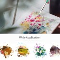 6pcs Draw Paint Brushes Set Kit Artist Paintbrush Round Brushes with Nylon Hair for Artist Acrylic Aquarelle Watercolor Gouache Face Painting for Great Art Drawing Supplies for Painter Students