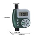 Irrigation Water Timer Controller Garden Electronic Programmable Automatic Watering Timer Waterproof Water Faucet To Hose Timer with LCD Display for Outdoor Parterre