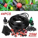 25MDIY Drip Irrigation System Automatic Watering Garden Hose Micro Drip Watering Kits with Adjustable Drippers