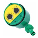 Analog Two Dial Water Timer Valve Automatic Electronic Garden Watering Tap Irrigation Controller