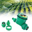 Analog Two Dial Water Timer Valve Automatic Electronic Garden Watering Tap Irrigation Controller