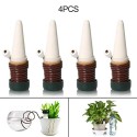 4pcs Plant Self Watering Spikes, Garden Plant Watering Devices, Automatic Irrigation Stakes Vacation Plant Waterer for Indoor and Outdoor Potted Plants Flower Vegetables