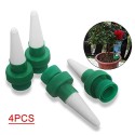 4pcs Plant Self Watering Spikes, Garden Plant Watering Devices, Automatic Irrigation Stakes Vacation Plant Waterer for Indoor and Outdoor Potted Plants Flower Vegetables