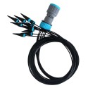 Automatic Irrigation Spray 10 Heads 1.6 Meters Long Drip Irrigation Pipe Irrigation System for Garden Watering