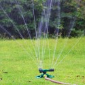 Garden Sprinkler Lawn Sprinkler Automatic 360 Degree Rotating Irrigation Sprinkler System Water Sprinklers for Yard Lawn with 12 Spray Nozzles