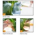 Plant Waterer Bird Shape Self Watering Bulbs Transparent Clear Plant Watering Globes for Indoor Outdoor