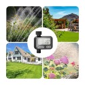 Smart Irrigation Water Timer Controller Waterproof & Programmable Automatic Watering Timer for 3 Independent Modes Outdoor Garden Parterre