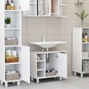 Bathroom Cabinet White 60x32x53.5 cm Chipboard