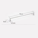 Towel Rack Towel Shelf Stainless Steel Towel Bar Hanger Storage Organizer Stainless Steel Wall Mount Bathroom Towel Bar