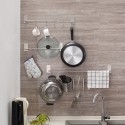 Towel Rack Towel Shelf Stainless Steel Towel Bar Hanger Storage Organizer Stainless Steel Wall Mount Bathroom Towel Bar