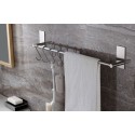 Towel Rack Towel Shelf Stainless Steel Towel Bar Hanger Storage Organizer Stainless Steel Wall Mount Bathroom Towel Bar