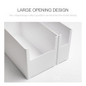 Desktop Storage Bin Home Freezer Organizers Food Storage Bin Kitchen Storage Container for Kitchen Cabinet Pantry Organization