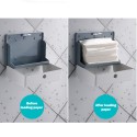 Paper Towel Dispenser Drilling & Nail-Free Paper Towel Holder Dispenser Multifold Toilet Tissue Dispenser for Bathroom Kitchen Hotel  Public Toilet